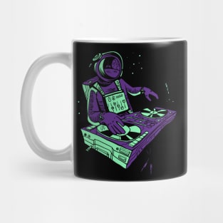 Dj Astronaut Space Man Disc Jockey Mug